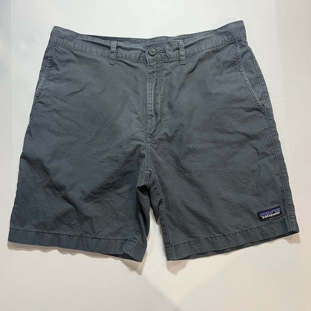 Patagonia Men's Lightweight All-Wear Hemp Shorts 8" Inseam Forge Grey Size 32